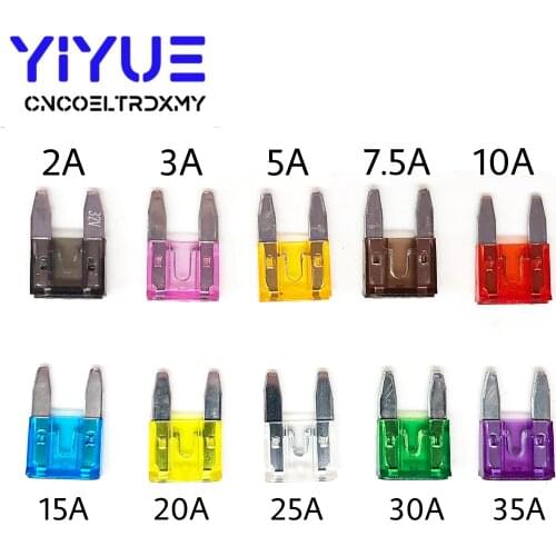 10/20pcs High Quality Car fuse Standard Small Fuse Blade Fuse, Auto Fuse Car 2A 3A 5A 7.5A 10A 15A 20A 25A 30A 35A