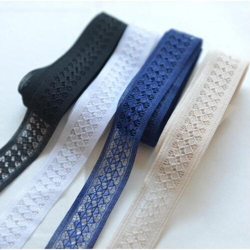 10 Meters White Blue BlackLace Ribbon French African Lace Fabric Lace Trimmings for Sewing Accessories Embroidered Clothing