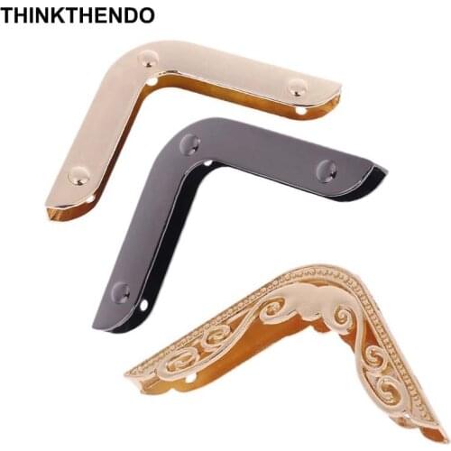 2 Pcs Metal Handbag Hollow Corner Protector Edge Safety Guard for DIY Making Purse Bag