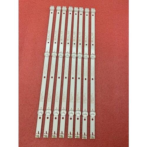 80pcs 3LED LED backlight strip for 43DL4012N L43E6800 43HFF5952 43L1600C 43BDL4012N K430WDC1 A1 A3 4708-K43WDC-A1113N11 A3113N11
