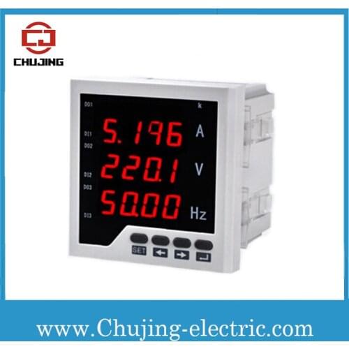 Free shipping!!! AC/DC 85-265V digital voltage and current meter volt ampere meter voltage current amper volt meter amp meter