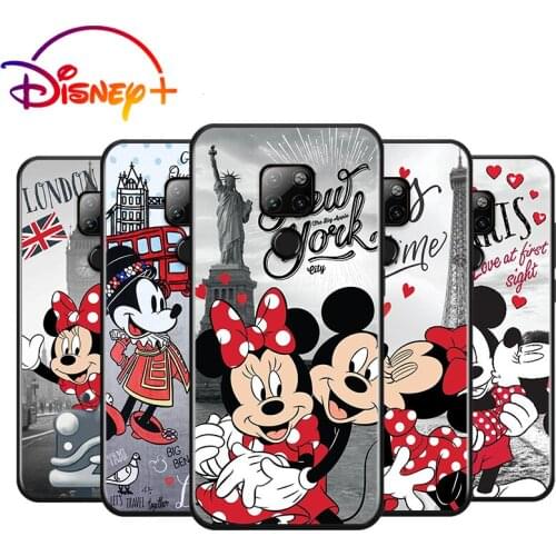 Mickey Minne Have Fun for Huawei Nova 5i P Smart 2021 2020 Z S Plus Mate 40 RS 30 20 10 Pro Lite 2019 2018 Black Phone Case