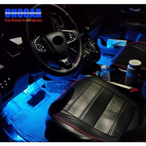 For Honda Inspire 2015 2017 generation footwell lamp is refitted in the car, and the footwell atmosphere lamp