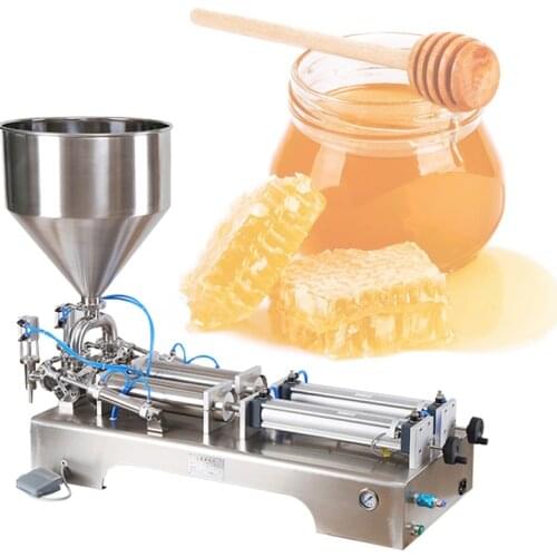 Horizontal automatic filling machine multi-function liquid paste dual-purpose quantitative filling machine