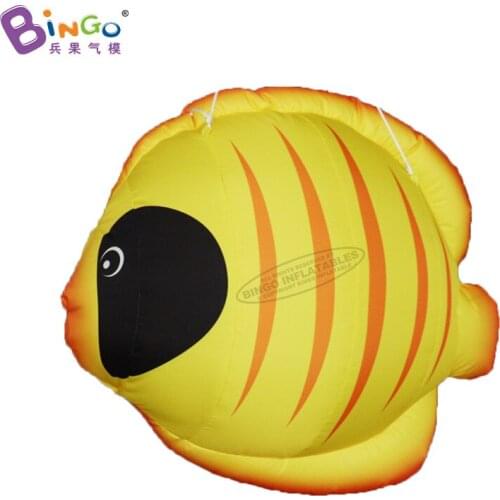 Customized 1m length inflatable fish aquarium toys balloon for ocean theme park/event/ show decoration