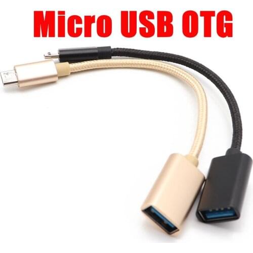 Micro USB OTG Cable Data Transfer Micro USB Male To USB Female Adapter for Samsung HTC Android