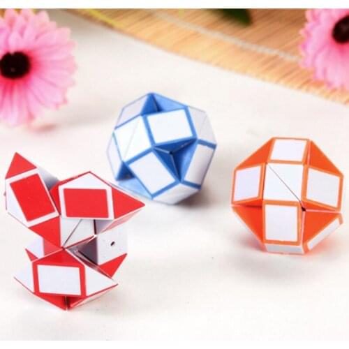Cool Snake Magic Variety Popular Twist Kids Game Transformable Gift Puzzle Shape intelligence Novelty Educational Toy I0077