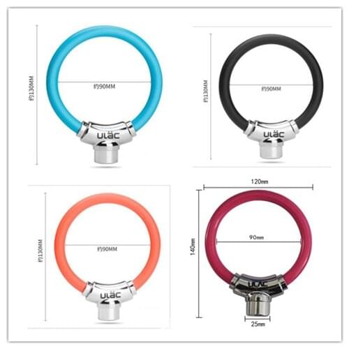 Metal Lock for M365 electric scooter Electric bicycle Ninebot Kickscooter ES1 ES2 parts