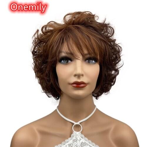 Onemily Red Wigs