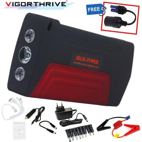 Mini Emergency Peak Portable 600A 12v Car Jump Starter Auto Battery Booster Power Bank For Petrol car Starting Device