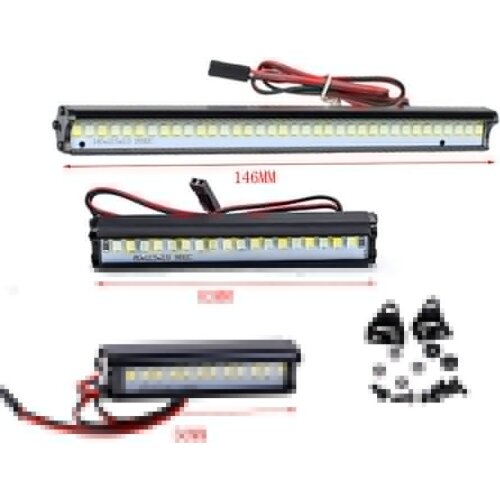 Multi-size Roof Spotlight Driving Searchlight Lamp for 1/10 TRX4 Defender 90046 Axial SCX10 III Wrangler RC Car Accessories