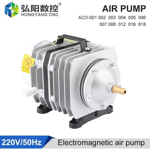 Aco Air Pump 220v Electromagnetic Air Compressor Pump Oxygen Aquarium Fish Pond Air Aerator Pump Ac Air Pump