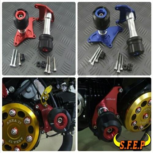 Motorcycle CNC Engine Crash Protectors For Honda Grom MSX125 MSX125SF