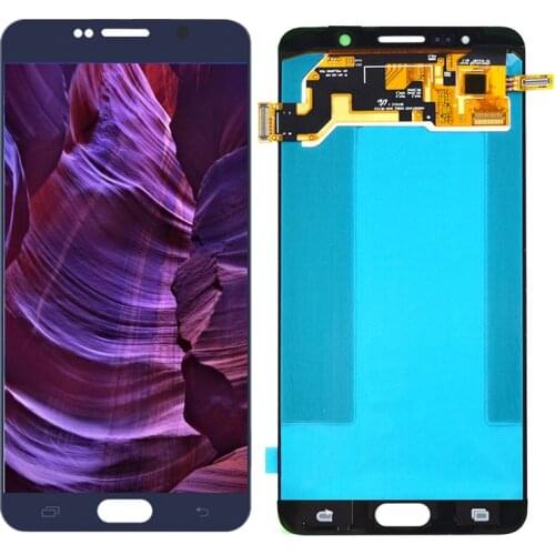 100% Original Burn Shadow 5.7'' LCD for SAMSUNG Galaxy Note 5 Note5 Display LCD N920 N920A N920F Touch Screen Digitizer Assembly