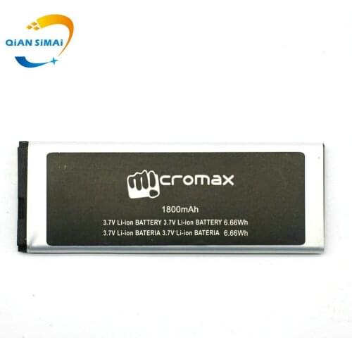 5PCS new original micromax Q301 battery for micromax Q301 mobile phone in stock +track code