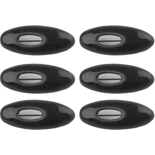 6pcs Plastic Safety Brooch Pins Women Pin Scarf Enamel Pin Buckle Accessories Head Hair Decoration Scarf Hijab Pins