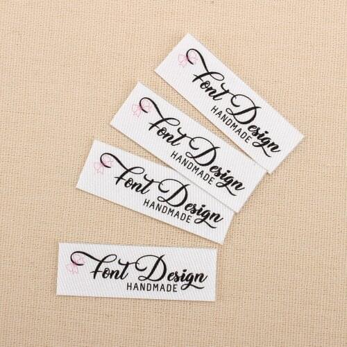 98pcs Ironing Boutique Labels, Logo or Text, Personalized Brand , Clothing Labels, Free shipping, Custom Design (TB3095)