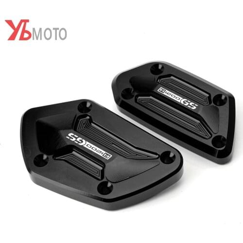 Motorcycle Accessories CNC Front Brake Clutch Fluid Reservoir Cover Caps & Logo For BMW R1200GS LC Adventure R 1200 GS 2012-2017