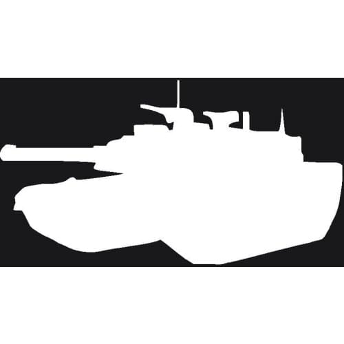Army Tank War Window Vinyl Decal Sticker Laptop Sticker 15x8cm