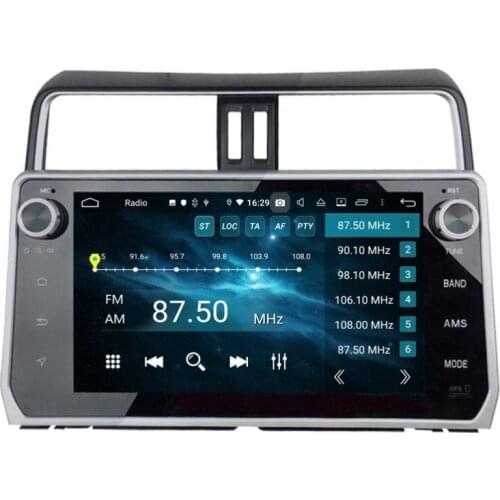 CarPlay DSP PX6 Android 10 Car DVD Player for Toyota Land Cruiser Prado 2018 2019 Stereo Radio GPS Bluetooth WIFI Easy Connect