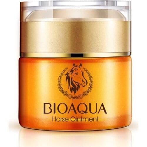 BIOAQUA Face Care Nutrition Horse Ointment Cream Moisturizing Whitening Anti-Aging Cream Anti Wrinkle Day Cream