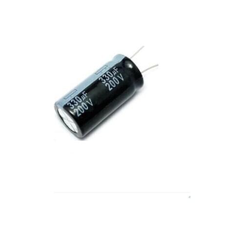 20pcs 330uF 200V 105 C Radial Electrolytic Capacitor 18*35MM