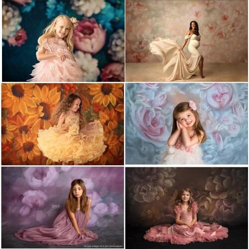 Mocsicka Abstract Texture Floral Photographic Studio Photo Background Newborn Baby Birthday Pregnant Woman Portrait Backdrops