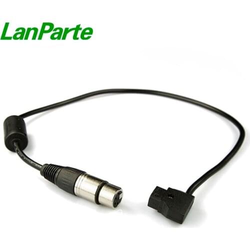 Lanparte 4-pin xlr to D-tap Power Supply Cable for DSLR Camera