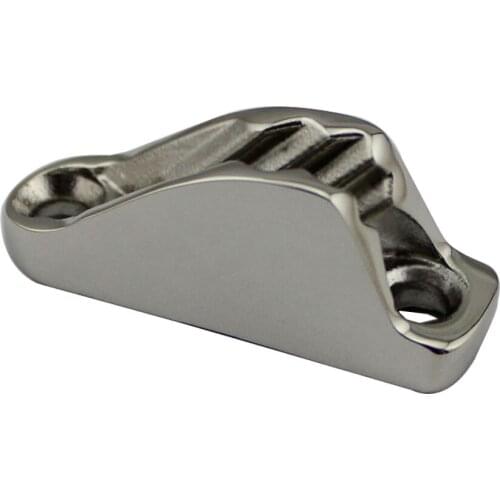 Mini Boat Sailing Rope Clam Cleat - 316 Marine Grade Stainless Steel 47 x 14 x 17mm