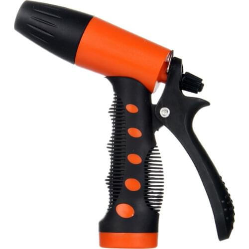 DASGARDEN Orange Color Plastic Single Function Garden Hose Nozzle Water Sprayer For wash Pet Car Garden Watering