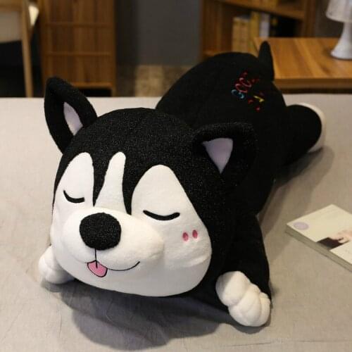 Plush Animal Stuffed Shiba Inu Dog Plush Toys 80cm Husky Dog Toys Soft Doll Children Doll Corgi Toys for Kids Girl Gift