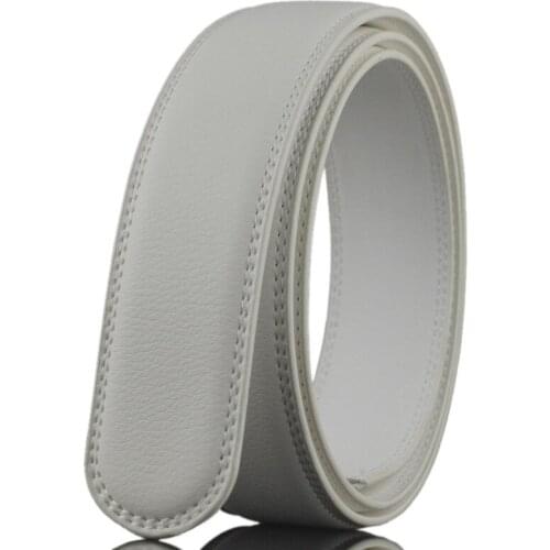 Mens Automatic Buckle Belts No Buckle Belt Brand Belt Men High Quality Male Genuine Strap Jeans Belt 3.5cm Belts LY13193