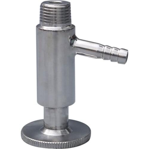 Sanitary Sample Valve Male Thread/Clamp with Elliptic Handle Stainless Steel SS304/SS316 Sample Valve