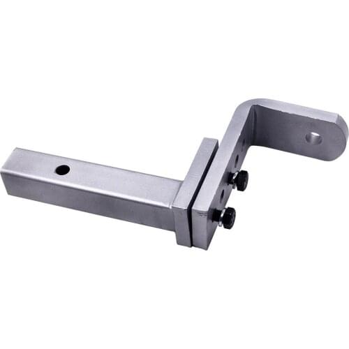 4000KG Adjustable Towbar Ball Mount Tongue Hitch 4WD 4x4 5 Holes 12 Stages