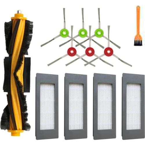 5/11/12Pcs 1 Set Main Side Brush Filter Kit For Ecovacs Deebot Ozmo 900 DN5G Vacuum Cleaner Parts Strong Long Lasting Cleaning
