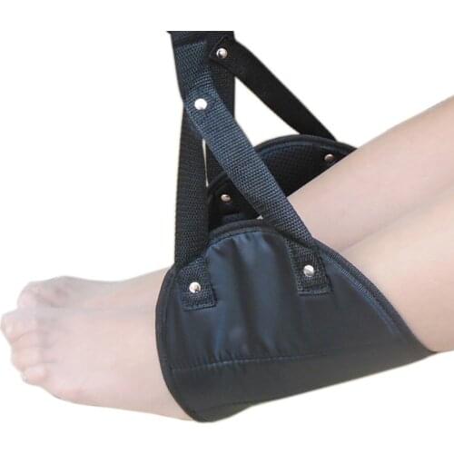 Comfy Hanger Travel Airplane Footrest Hammock Travel Office Leg Hammock Memory Foam Foot Resting Hammocks