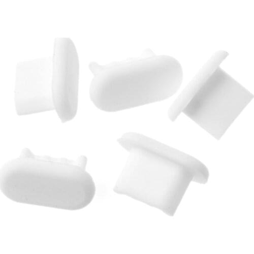 10 Sets Charging Port Micro USB Plug Protection 3.5mm Earphone Jacksets Dustproof SIM Card Removal Tool for android Smart 203B