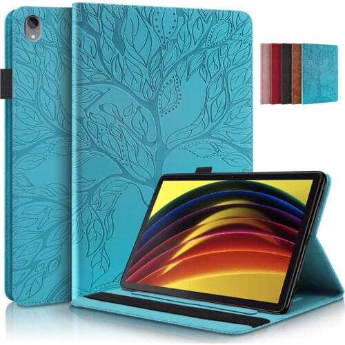 3D Tree Embossed for Lenovo Tab P11 Case TB-J606F Soft TPU Back for Lenovo Xiaoxin Pad Pro 11.5 TB-J706F Tablet Case +Stylus
