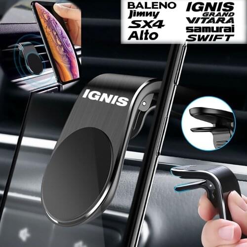 For suzuki IGNIS accessories Creative Magnetic Car Air Outlet Magnetic Mobile Phone Holder Magnet Air Outlet for suzuki IGNIS