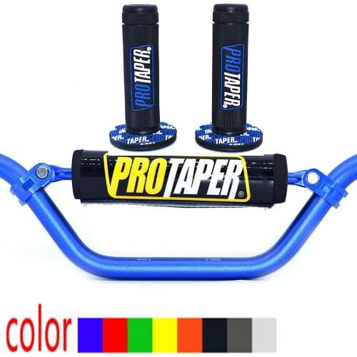 6065 Aluminum Motorcycle Handlebar 7/8" 22mm Motocross Moto Handlebar For 5mm tube thickness