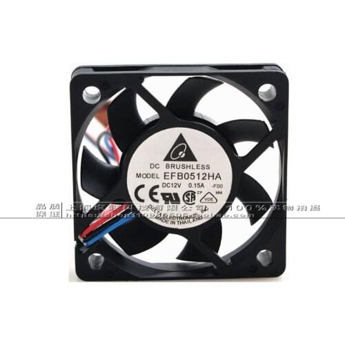New original EFB0512HA 5010 12V 0.15A 5CM / cm speed fan CPU fan
