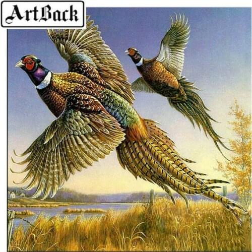 Sale 5d diy diamond painting turkey kit 3d full square diamond embroidery home decoration animal support purchasing