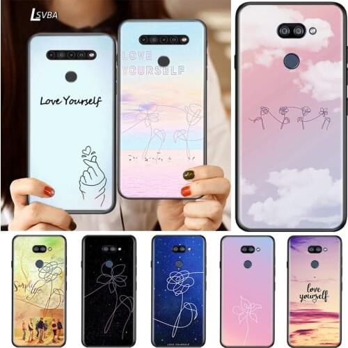 Love Yourself Flower Kpop For LG K92 K62 K52 K42 K31 K22 K71 K61 K51S K41S K30 K20 G8 G8S G8X ThinQ Silicone Phone Case