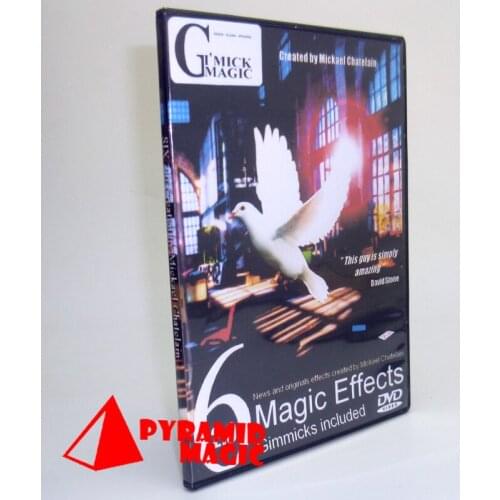 Six 2.0 by Mickael Chatelain close up Street mentalism Classic card magic tricks