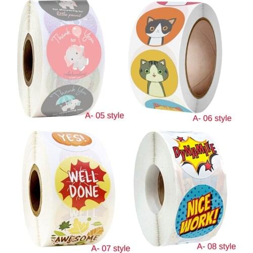 Roll up childrens Teacher Award toy stickers