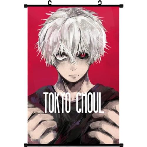 Japanese Anime Tokyo Ghoul characters Kaneki Ken Home Decor Wall Scroll Poster Decorative Pictures