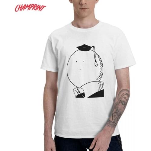 Funny Assassination Classroom Koro Sensei T-Shirt Men Round Neck 100% Cotton T Shirt Short Sleeve Tees Birthday Present Tops