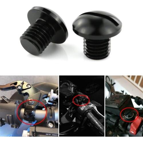 M10*1.5 Mirror Hole Plugs Cover Screw Bolt Fit For BMW F650GS F 650 F800GS F800R R1200R R1200GS S1000R S1000XR K1300R R nine-T