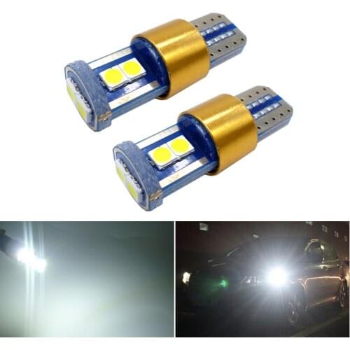 2Pcs T10 921 194 w5w LED Bulbs 3030 White blue Car LED Clearance Lights Dome Lamps 12V 24V Parking Clearance Side Marker Light