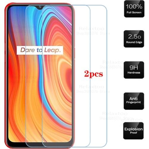 2 Pcs Tempered Glass Realme C3 Screen Protector For OPPO Realme C3 C 3 RealmeC3 Glass Realme C3 Protective Film